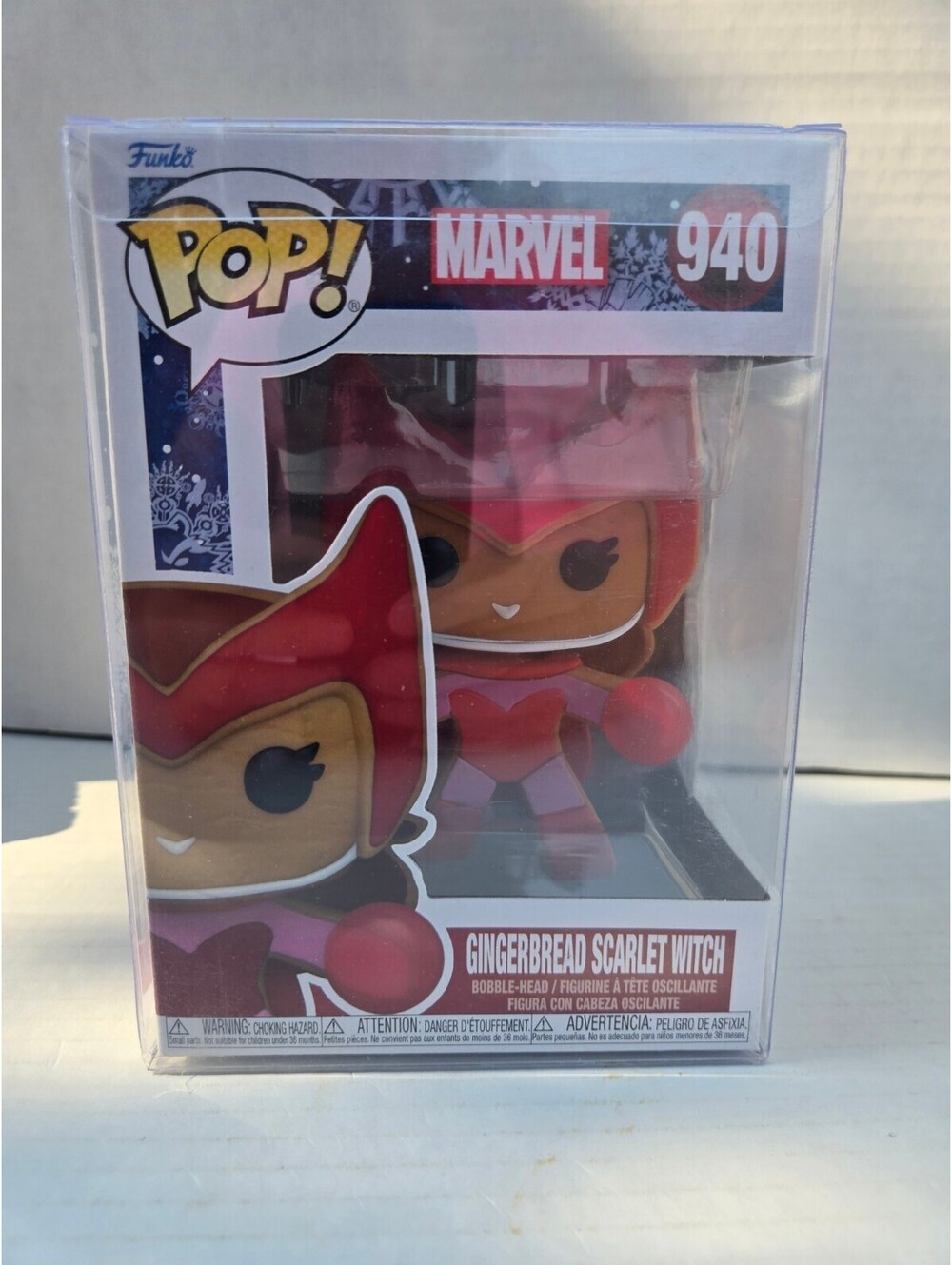 Funko Pop! Marvel Gingerbread Scarlet Witch #940 Holiday Christmas